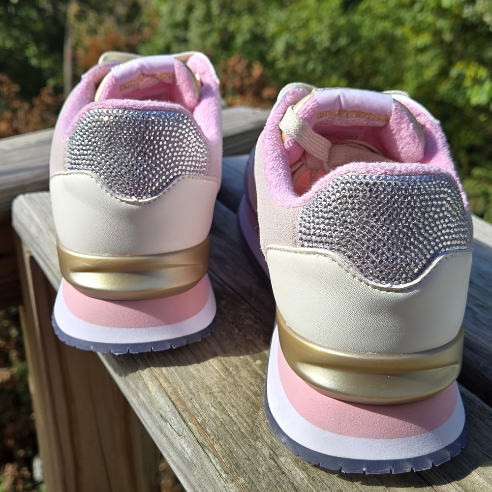 Urban Outfitters Pink and Silver Sneakers - Picture 3 of 11